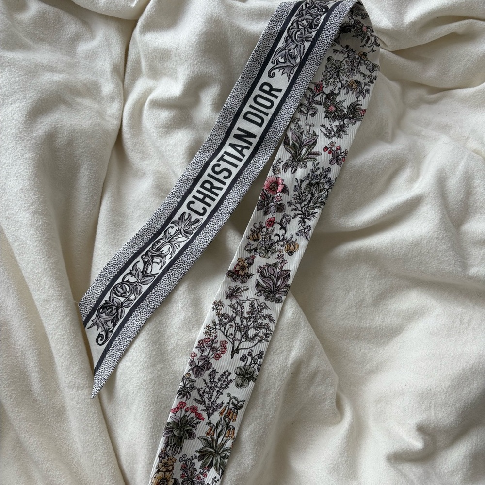 Christian Dior Floral Scarf
